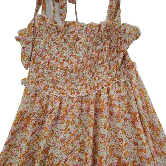 MVN The Label NWT Women's Sleeveless Maxi Dress Orange Size 8 - Picture 3 of 11